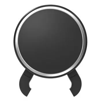 Carregador sem fios magnético para automóvel Samsung Qi2 GP-PWU025WIBBW — para smartphones (requer capa magnética), preto