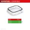 Displex Full Body capa para Apple Watch Series 7/8/9 (41 mm), transparente