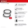 Displex 02124 CamGlass Single Lens vidro para câmara de uma lente, para iPhone 16e
