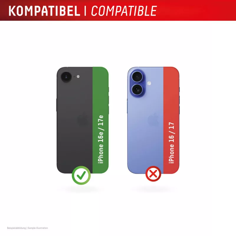 Displex 02124 CamGlass Single Lens vidro para câmara de uma lente, para iPhone 16e