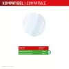 Vidro 9H Displex Galaxy Watch 7/6 (40mm), pack de 2, ultrafino, sem moldura, anti-sujidade, fabricado na Alemanha