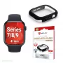 E.V.I Displex Full Body película de proteção de ecrã para Apple Watch Series 7/8/9 41 mm, preta
