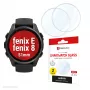 Vidro 9H Displex Garmin fenix E/fenix 8 (51mm), pack de 2, ultrafino, sem moldura, anti-sujidade, fabricado na Alemanha