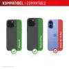 Vidro de lente de câmara premium Displex, iPhone 15/15 Plus, 10H, anéis individuais, DLC, transparente, Quick Mount