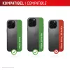 Vidro de câmara premium Displex, iPhone 15 Pro/15 Pro Max, 10H, anéis individuais, DLC, transparente, montagem rápida