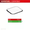 Proteção de ecrã Displex Unbreakable Full Cover Smart Glass Apple Watch 11/10 46mm ultradelgada sem moldura pack de 2