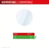 E.V.I Displex Glass vidro protetor para Garmin fenix E/fenix 8 43 mm
