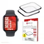 Vidro de proteção de cobertura total inquebrável Displex Apple Watch SE3/SE2/SE (40mm), pack de 2, ultrafino, sem moldura, Eco Mount