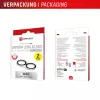 Vidro para lentes da câmara Displex Full Cover iPhone 16/16 Plus/17, 10H, proteção total da câmara, montagem rápida, pack de 2