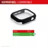 Displex 02135 capa de proteção total para Apple Watch Series 11/10 (46 mm), preta