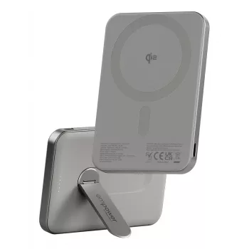 Powerbank PanzerGlass empower by empower Bank com Spin Stand 5000mAh Titanium