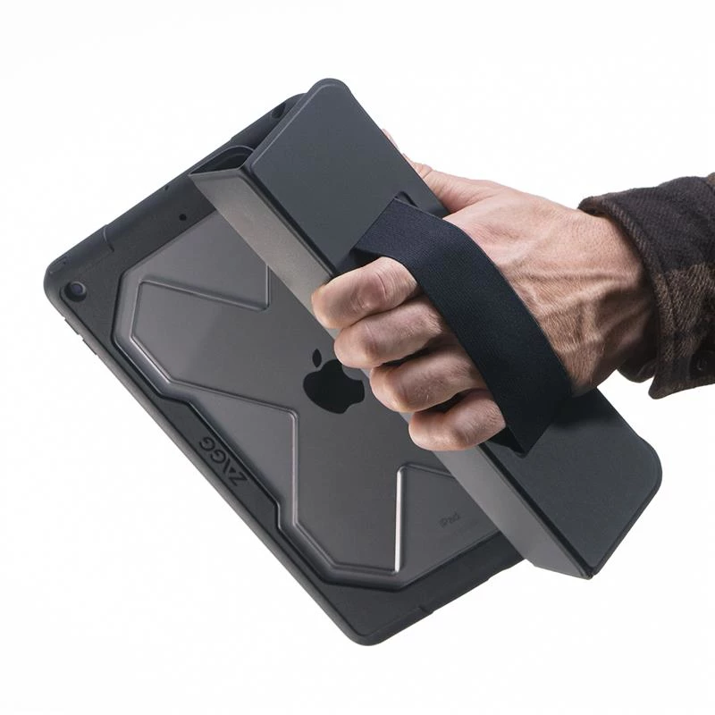 Capa tipo folio ZAGG Rugged Messenger Apple iPad 10.2 25.9 cm Charcoal