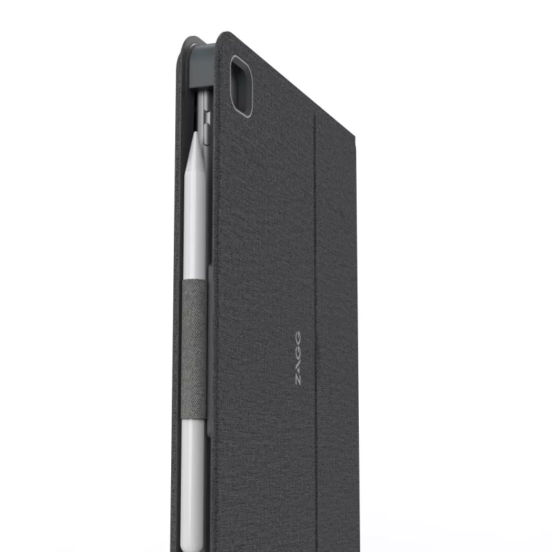 Teclado ZAGG Messenger Folio 2-Apple-iPad 10.2/10.5-Charcoal-Alemão