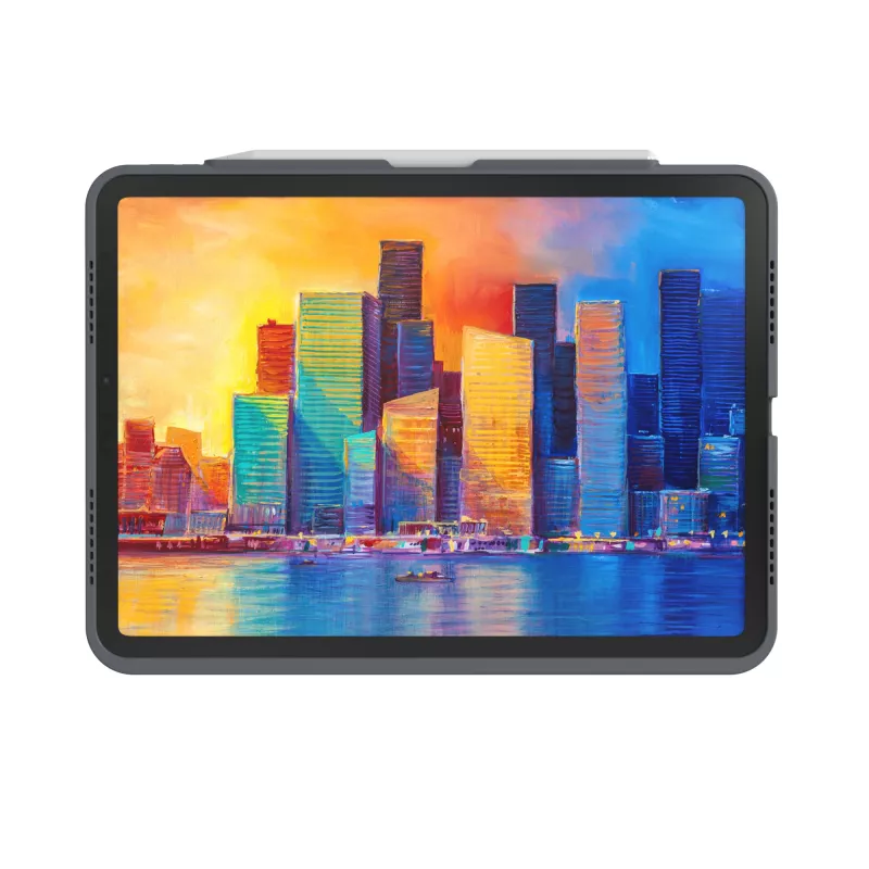 Teclado ZAGG Pro Keys-Apple-iPad 10.9-Preto/Cinzento-Alemão