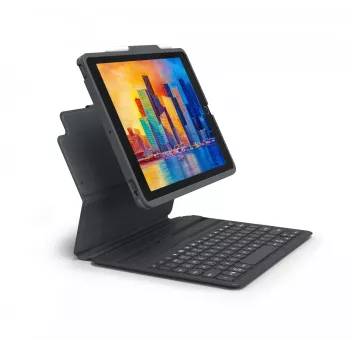 Teclado ZAGG Pro Keys Apple iPad 10.2 Preto/Cinzento Alemão