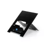 Suporte para portátil R-Go Tools R-Go Riser Flexible, suporte para portátil ajustável e dobrável, ergonómico, alumínio Hylite, preto