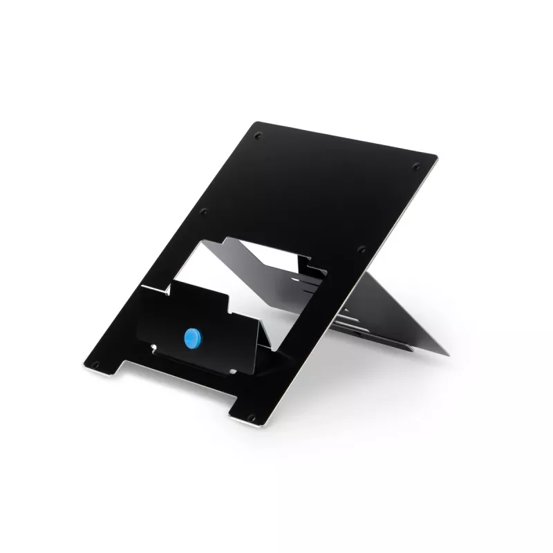 Suporte para portátil R-Go Tools R-Go Riser Flexible, suporte para portátil ajustável e dobrável, ergonómico, alumínio Hylite, preto