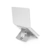 Suporte para portátil R-Go Tools R-Go Riser Flexible, suporte para portátil ajustável e dobrável, ergonómico, alumínio Hylite, prateado