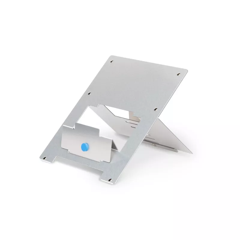 Suporte para portátil R-Go Tools R-Go Riser Flexible, suporte para portátil ajustável e dobrável, ergonómico, alumínio Hylite, prateado