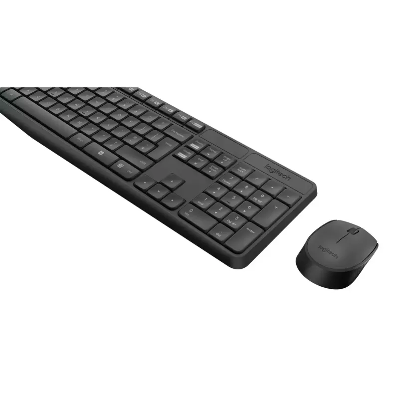 Conjunto de teclado e rato sem fios Logitech MK235