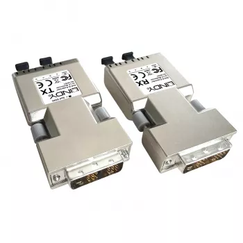 Extensor de fibra ótica DVI-D Single Link Lindy 500m