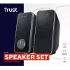 Trust 20179 Altifalante Preto Com fios 14 W