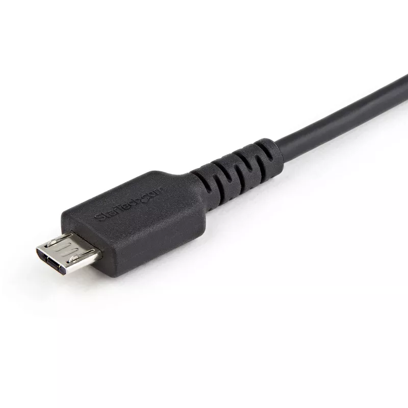 StarTech.com Cabo de carregamento seguro de 1m – USB-A para Micro-USB bloqueador de dados apenas carregamento – Cabo apenas de alimentação para telefone/tablet – Cabo adaptador de proteção USB bloqueador de dados