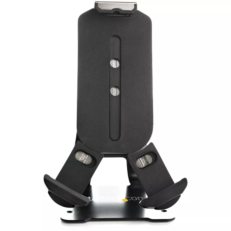 StarTech.com Suporte seguro para tablet com cabo de segurança K-Slot – suporte de tablet bloqueável para tablets de 7,9 a 13 polegadas – montagem universal ajustável para tablet para secretária/superfície – suporte antifurto bloqueável