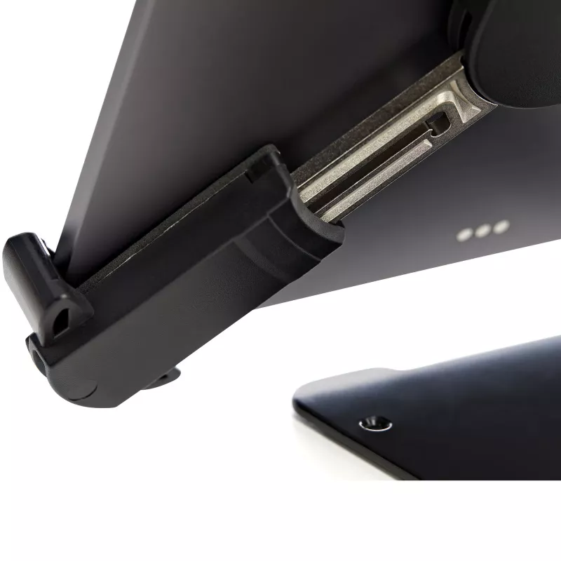 StarTech.com Suporte seguro para tablet com cabo de segurança K-Slot – suporte de tablet bloqueável para tablets de 7,9 a 13 polegadas – montagem universal ajustável para tablet para secretária/superfície – suporte antifurto bloqueável