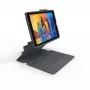 ZAGG Teclado Pro Keys with Trackpad-Apple-iPad 10.2-preto/cinzento-alemão