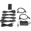 StarTech.com Hub USB-C de 4 portas 10 Gbit/s – Hub USB-C industrial em metal – 2x USB-C e 2x USB-A – Proteção contra sobretensões ESD – Anfitrião USB-C ou USB-A – Hub USB 3.2 Gen 2 Type-C autónomo e montável