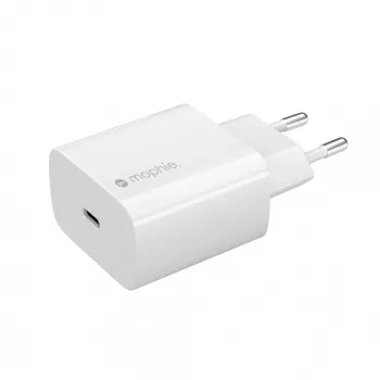 Adaptador de parede mophie Accessories USB-C 30W GaN Branco UE Carregamento rápido