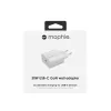 Adaptador de parede mophie Accessories USB-C 30W GaN Branco UE Carregamento rápido