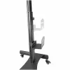 StarTech.com Carrinho Móvel para Workstation com Suporte para Monitor, Suporte para CPU/PC, Bandeja para Teclado – Carrinho Ergonómico de Altura Ajustável para Computador de Secretária – Estação de Trabalho Móvel com Rodas