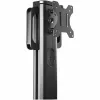 StarTech.com Carrinho Móvel para Workstation com Suporte para Monitor, Suporte para CPU/PC, Bandeja para Teclado – Carrinho Ergonómico de Altura Ajustável para Computador de Secretária – Estação de Trabalho Móvel com Rodas