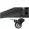 StarTech.com Carrinho Móvel para Workstation com Suporte para Monitor, Suporte para CPU/PC, Bandeja para Teclado – Carrinho Ergonómico de Altura Ajustável para Computador de Secretária – Estação de Trabalho Móvel com Rodas