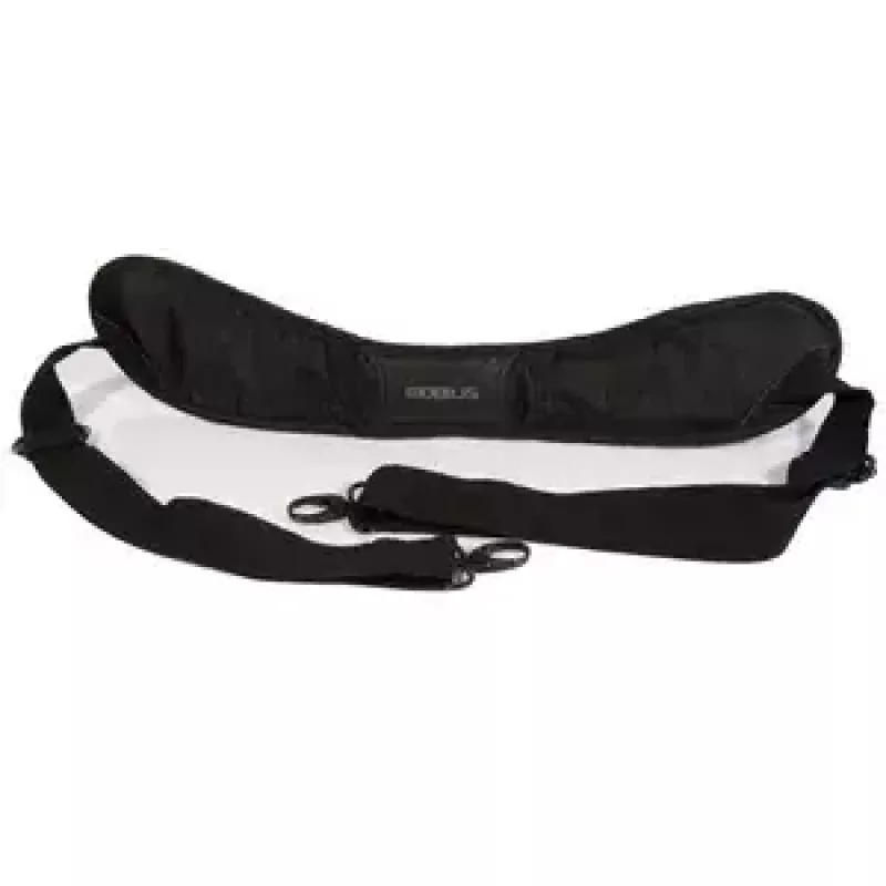 Alça de Ombro Mobilis ERGONOMIC SHOULDER STRAP Portátil Preto Mosquetão