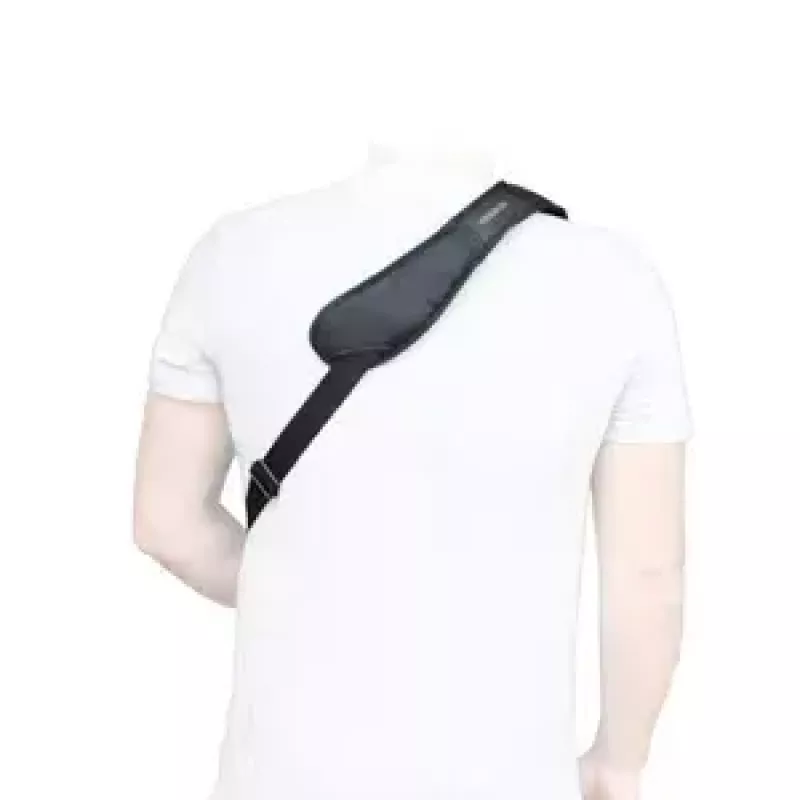 Alça de Ombro Mobilis ERGONOMIC SHOULDER STRAP Portátil Preto Mosquetão