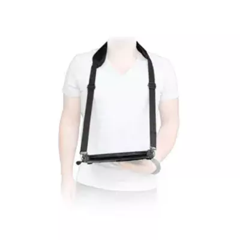 Alça de Ombro Mobilis ERGONOMIC SHOULDER STRAP Portátil Preto Mosquetão