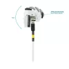 Cadeado de Segurança Rotativo Fino com Chave Mobilis 001325 T Lock Branco