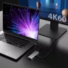 j5create JCD393 4K60 Elite USB-C® 10Gbps Mini Dock, Cinzento Espacial