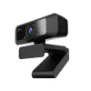 Webcam USB™ HD j5create JVCU100 com rotação 360°, resolução de gravação de vídeo 1080p, preto