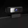 Webcam USB™ HD j5create JVCU100 com rotação 360°, resolução de gravação de vídeo 1080p, preto
