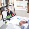 Webcam USB™ HD j5create JVCU100 com rotação 360°, resolução de gravação de vídeo 1080p, preto