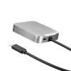 Adaptador multiportas USB-C® PD j5create JCD391 4K60 Elite, prateado