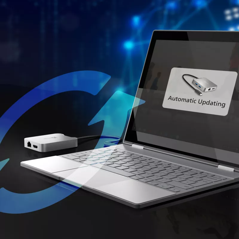 Adaptador multiportas USB-C® PD j5create JCD391 4K60 Elite, prateado