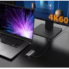 Dock de viagem USB-C® 10Gbps j5create JCD392 4K60 Elite, Space Grey