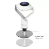 j5create JVCU360 360360° Webcam allround, resolução de gravação de vídeo 1080p, branco e preto