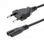 Cabo de alimentação para portátil StarTech.com 2 m, ficha EU para C7, 2,5 A 250 V