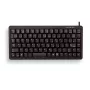 Teclado compacto Cherry G84-4100LCAGB-2 QWERTY 83 teclas Combi USB/PS/2 preto cabo de 1,75 m